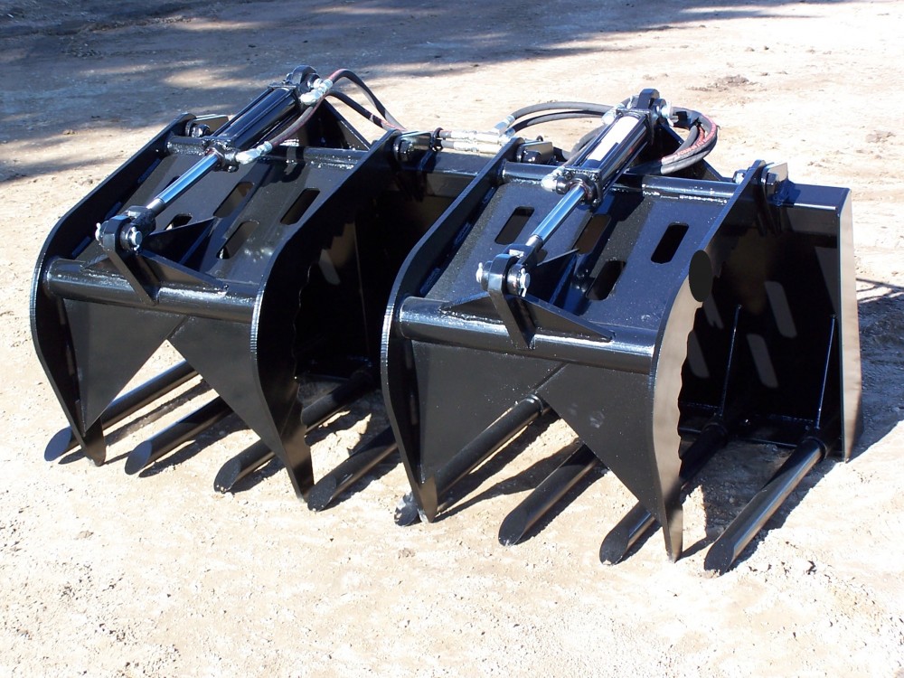 Skid Steer Industrial Tine Grapple