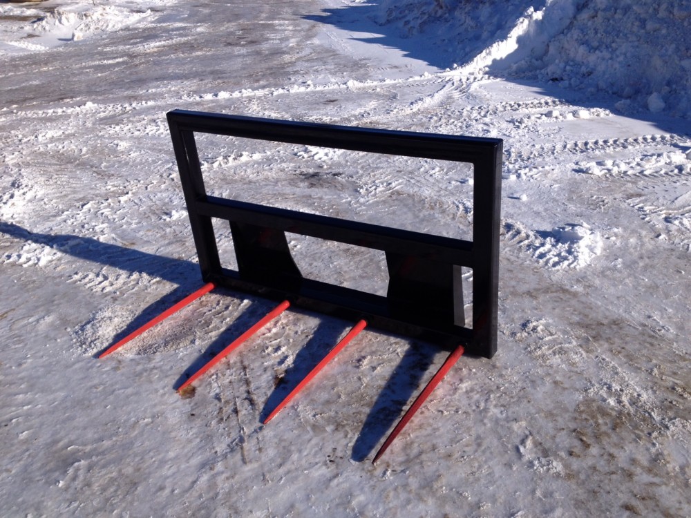 Skid Steer Square Bale Spear